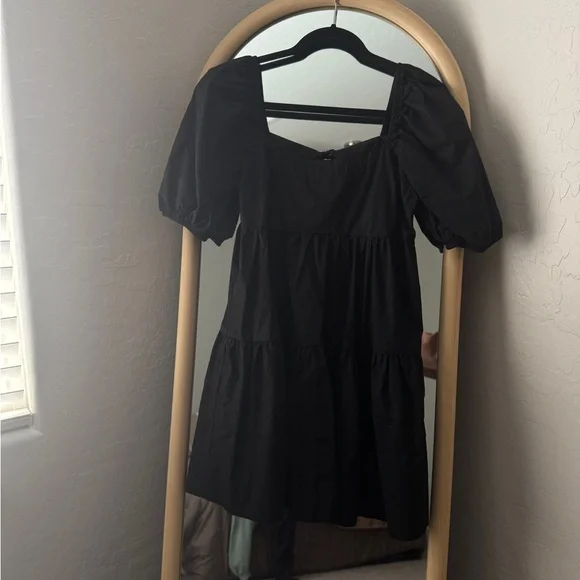 American Eagle Outfitters Black Mini Dress - Picture 2 of 5
